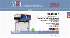 Desktop Screenshot of myrserviciodigital.com.ar